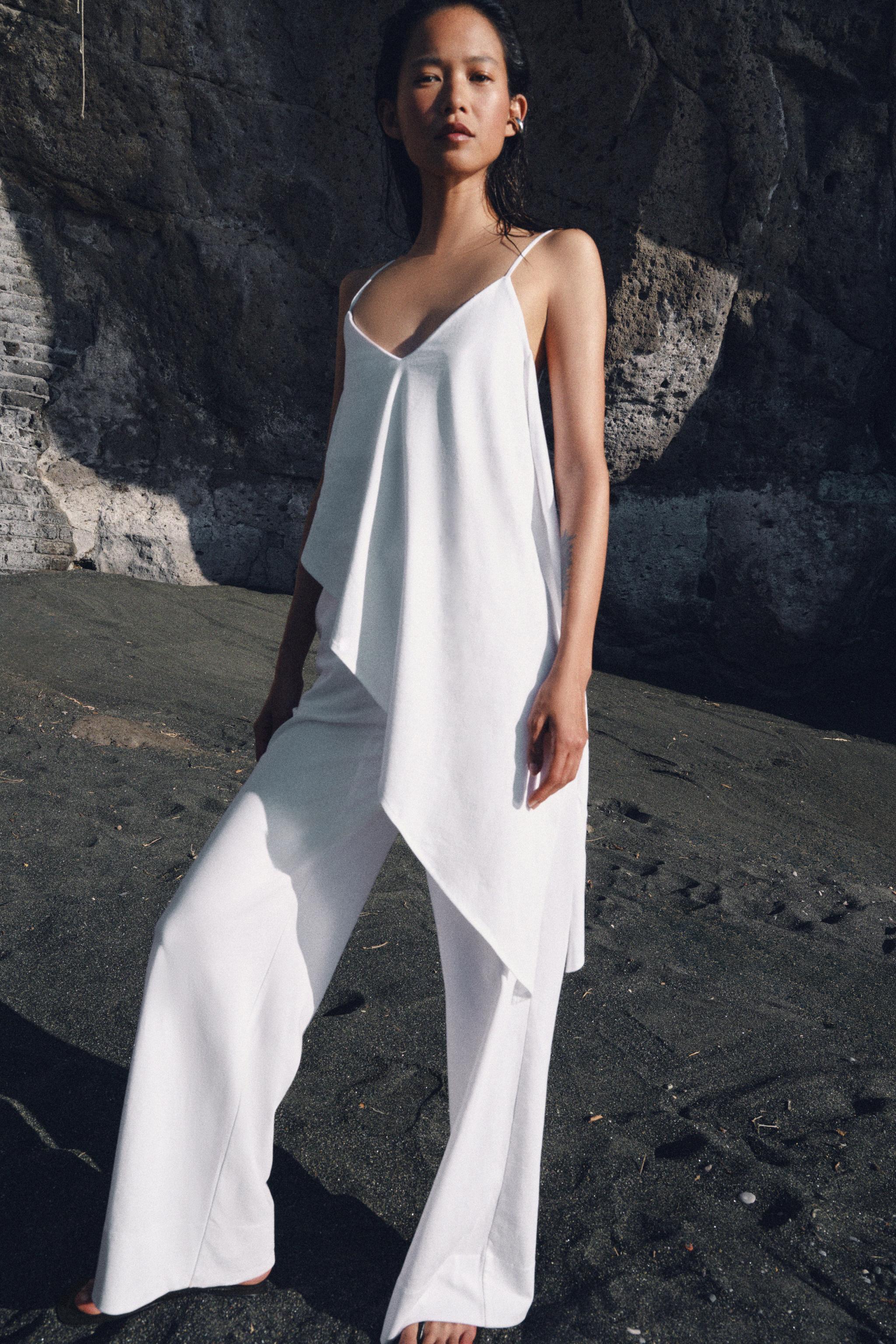 ASYMMETRIC HEAVY COTTON TOP